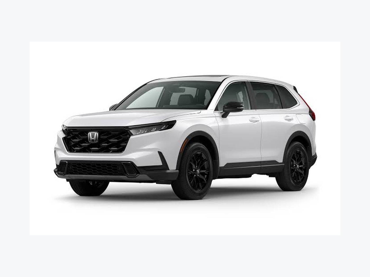SUV trắng - ảnh minh hoạ phong cách catalog
